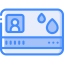 Blood donor card icon 64x64