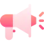 Megaphone ícono 64x64