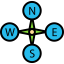 Compass icon 64x64