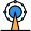 Ferris wheel icon 64x64