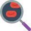 Blood cells icon 64x64