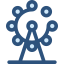 Ferris wheel icon 64x64