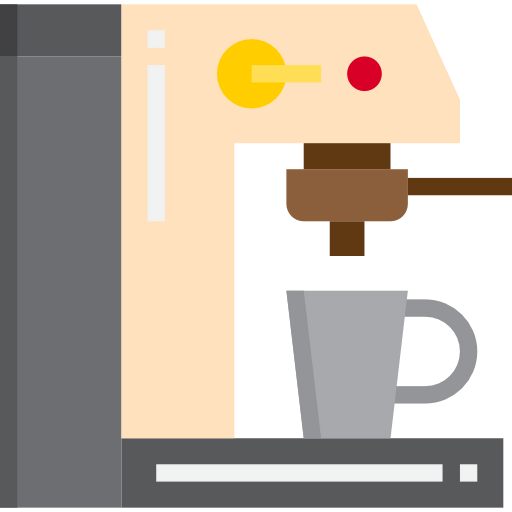 Coffee machine icon