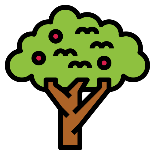 Cherry tree icon
