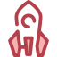 Rocket ship іконка 64x64