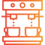 Coffee machine icon 64x64