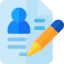 Curriculum vitae icon 64x64