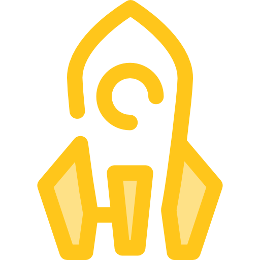 Rocket ship icon