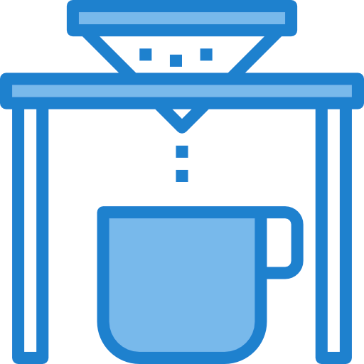 Coffee filter icon