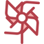 Pinwheel icon 64x64