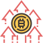 Bitcoin アイコン 64x64