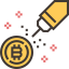 Bitcoin アイコン 64x64