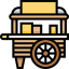 Food cart icon 64x64