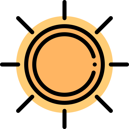Sun icon