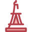 Eiffel tower icon 64x64