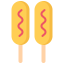 Corn dog icône 64x64