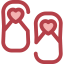 Flip flops icon 64x64