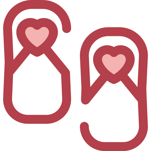 Flip flops icon