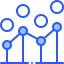 Line chart icon 64x64