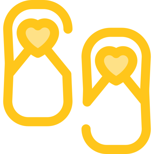 Flip flops icon