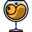Wine glass icon 64x64