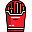 French fries icon 64x64