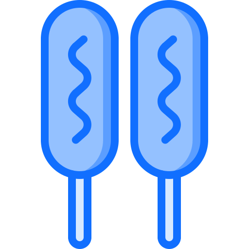Corn dog icon