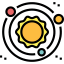 Solar system icon 64x64