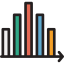Bar chart icon 64x64