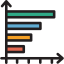 Bar chart icon 64x64
