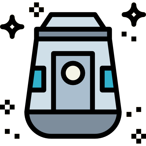 Space capsule icon