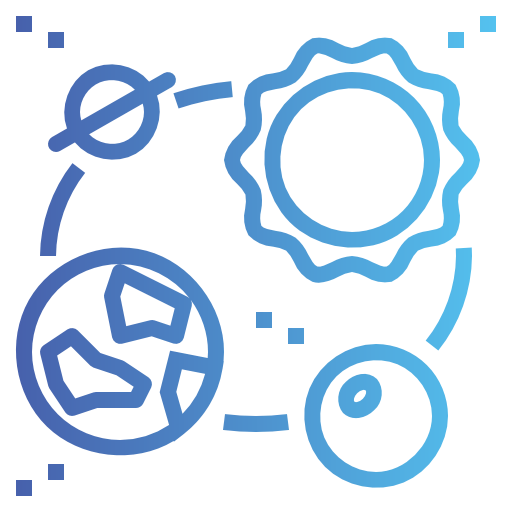 Solar system icon