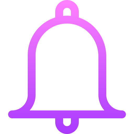 Notification bell icon