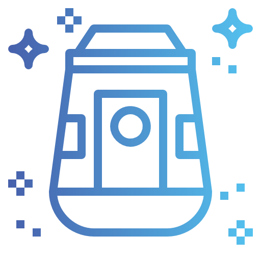 Space capsule icon