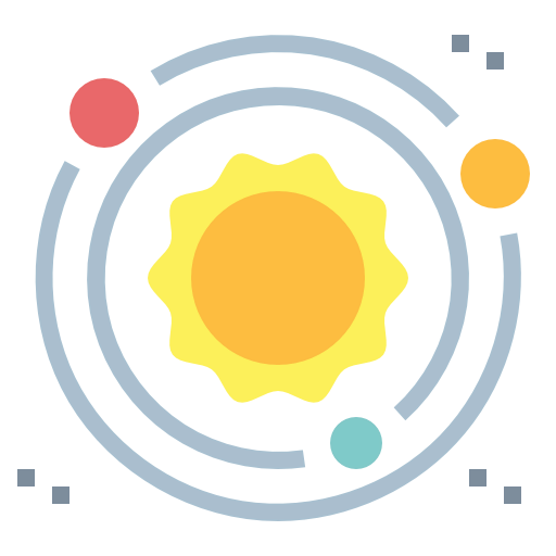 Solar system icon