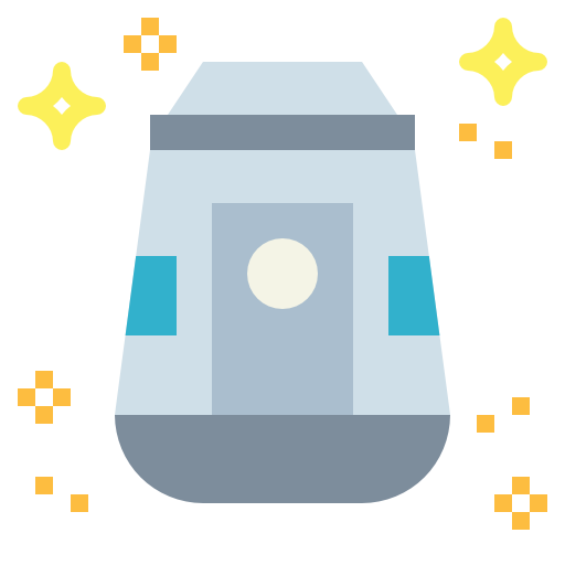 Space capsule icon