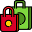 Shopping bags icon 64x64