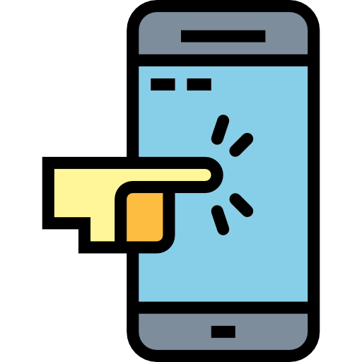 Touch screen icon