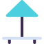 Beach umbrella іконка 64x64