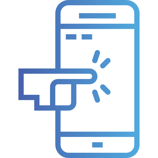 Touch screen icon
