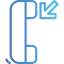 Phone receiver Symbol 64x64