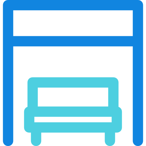 Bus stop icon