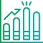 Bar chart icon 64x64