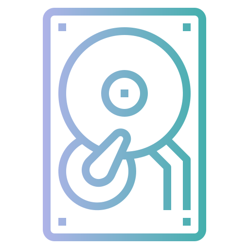Hard drive icon