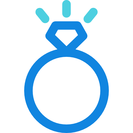 Engagement ring icon