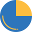 Pie chart icon 64x64