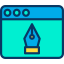 Web design icon 64x64