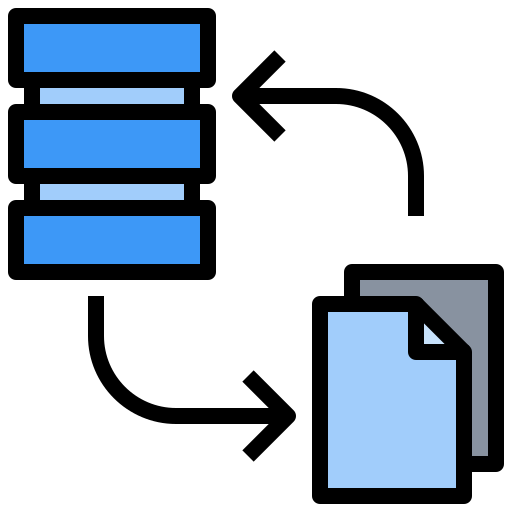 Data transfer icon