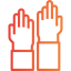 Raising hand icon 64x64