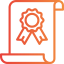 Certificate icon 64x64